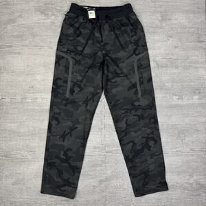 Under Armour UA Sportswear Woven Print Cargo Pants Men’s M Black Gray Camo NWT